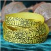 Order  Halloween Ribbon - Spiders Webs Yellow